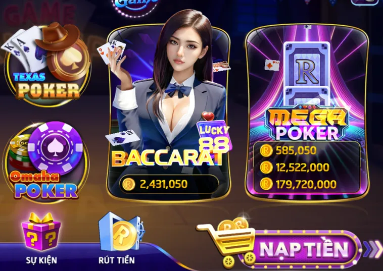 Trải Nghiệm Game Bài RikVip Đỉnh Cao Nhận Ngay Thưởng Nạp 100%