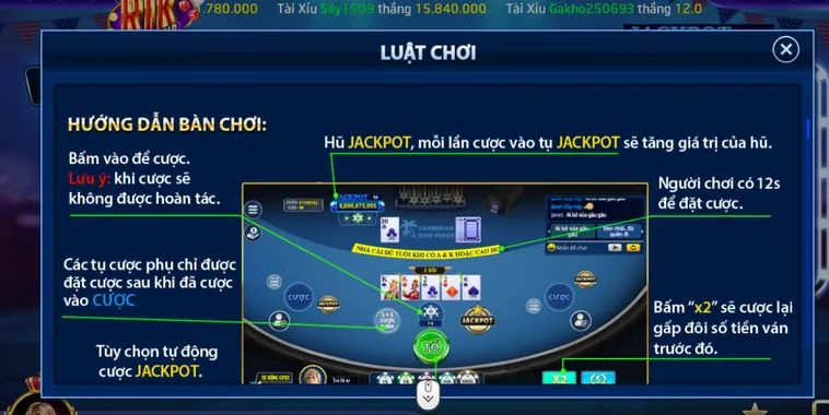 Trải Nghiệm Stud Poker Tại RikVip Nhận Tỷ Lệ Hoàn Trả 1.5% Mỗi Ngày