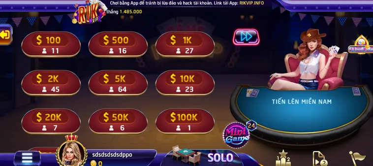 Chơi Tiến Lên Miền Nam Tại RikVip Nhận Ngay Hoàn Trả 1,5%